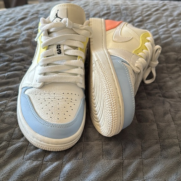 Air Jordan Low My First Coach Mutli Color Sneaker - Picture 3 of 11